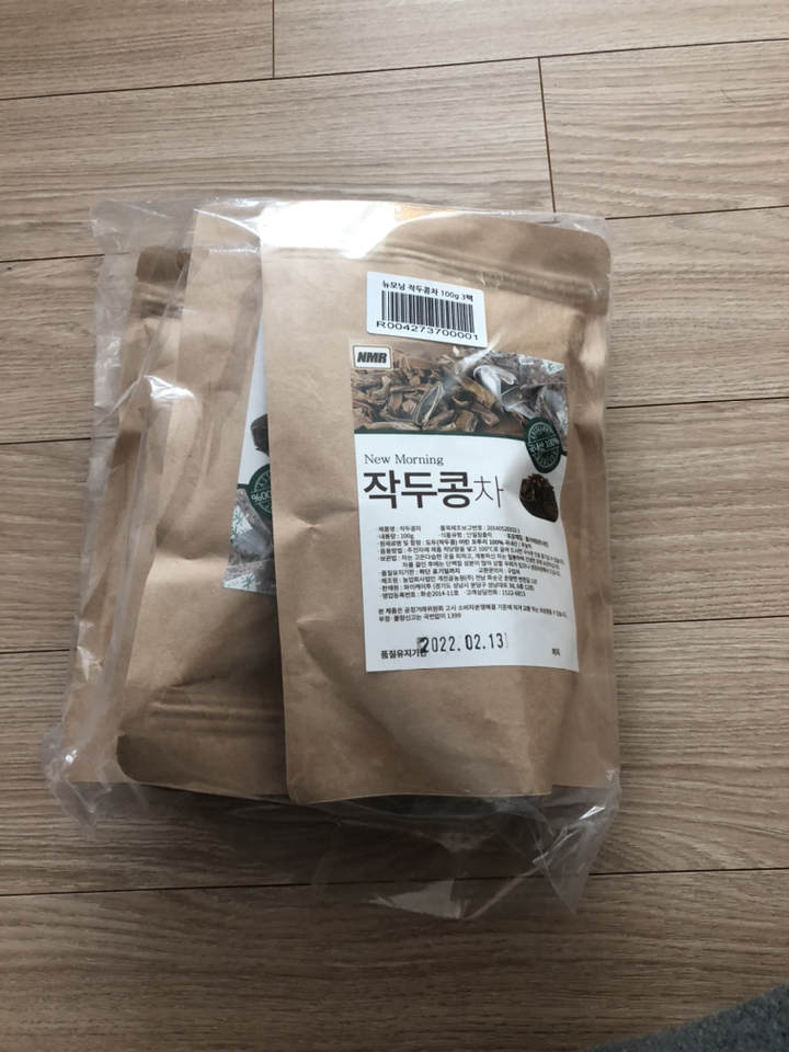 뉴모닝 작두콩차 리뷰 후기