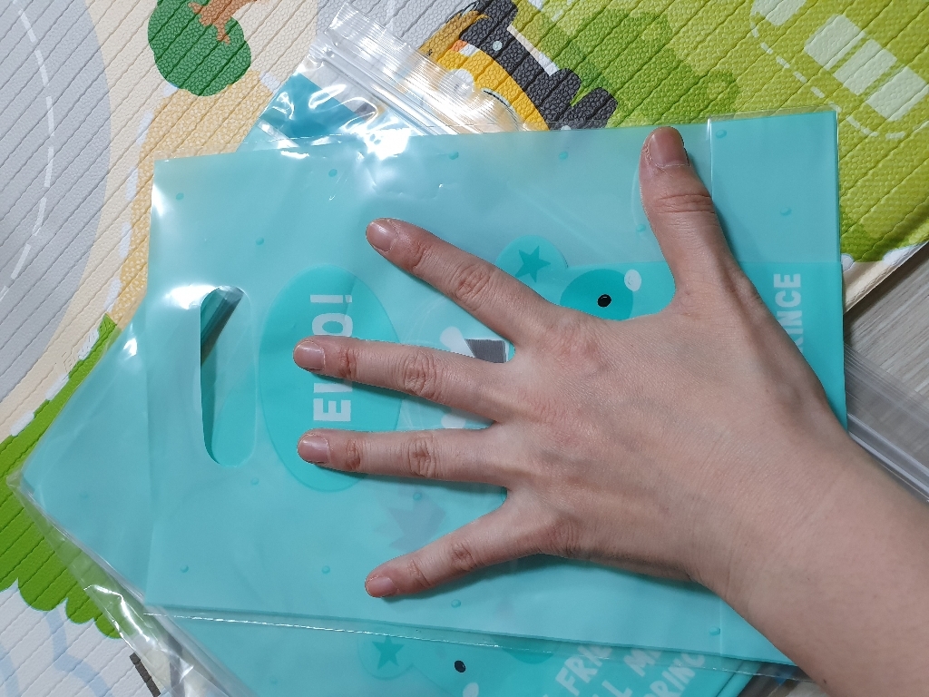 봄91 헬로 베어 기프트 비닐 백 민트 18 × 25 4 리뷰후기
