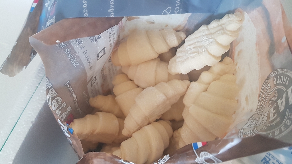 우리가스토리 브리도 프랑스 미니 크로아상 냉동생지 냉동빵