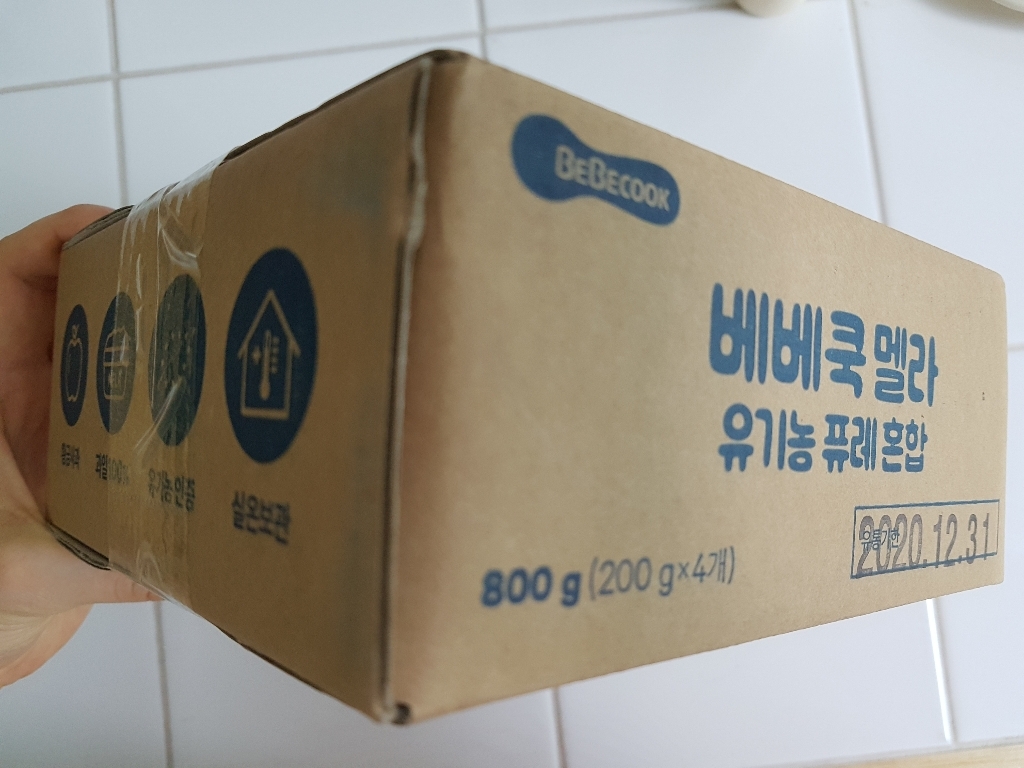 베베쿡 유기농 멜라퓨레 사과 사과 바나나 사과 배 사과 푸룬