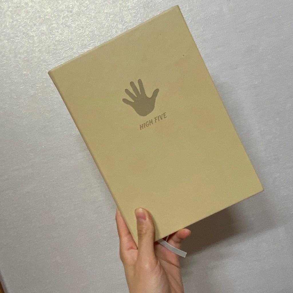 하이파이브 투게더 3개월 데일리 스터디 다이어트 2022 플래너 베이지 스티커 리뷰후기