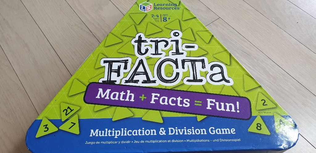 트라이 타) 삼각 연산 곱셈나눗셈 게임 Tri-FACTa™ utiication And Division