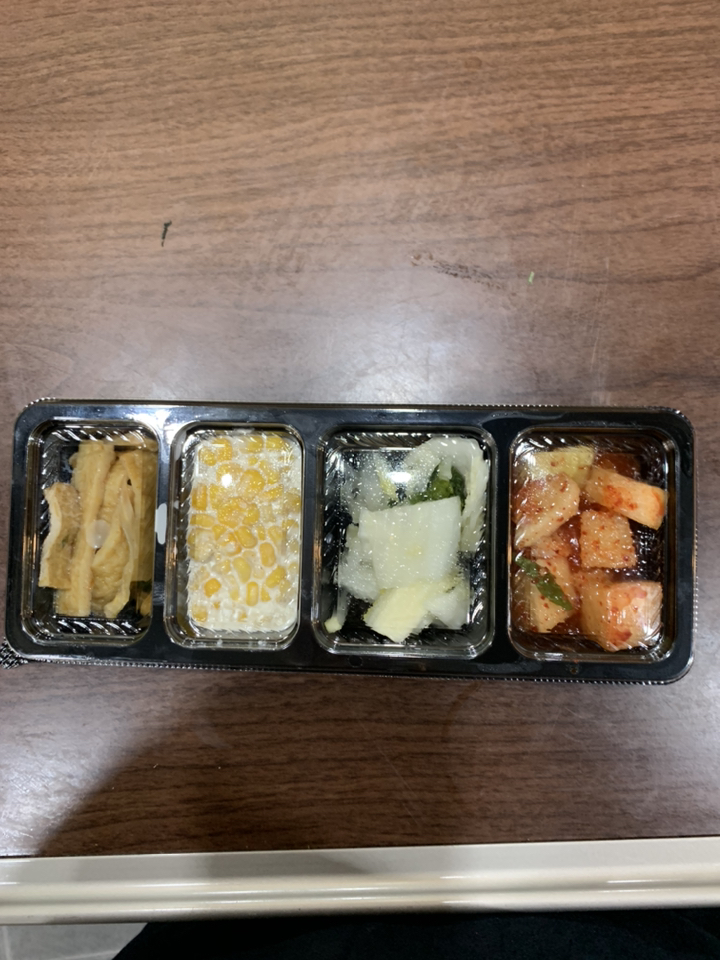 쿡앤락 PT 반찬용기 4칸 검정 리뷰후기