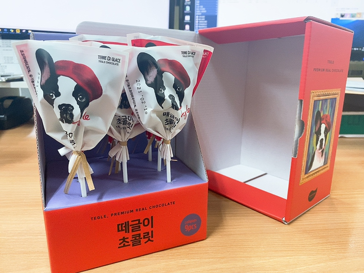 떼르드글라스 떼글이 밀크초콜릿