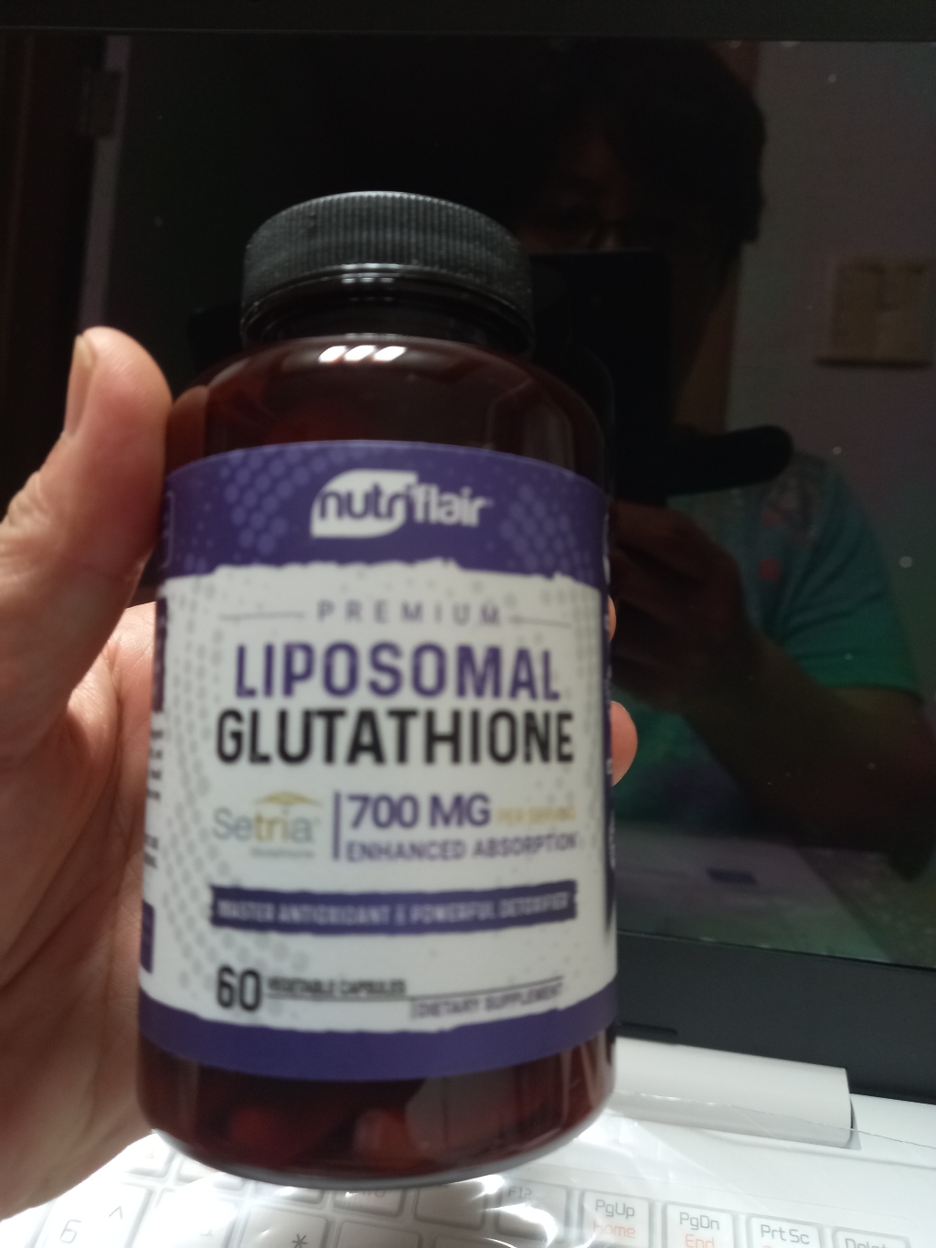 NutriFair 뉴트리플레어 Liosoa Gutathione 리포솜 글루타티온리아 해독 심혈관 뇌 면역 60정 리뷰후기