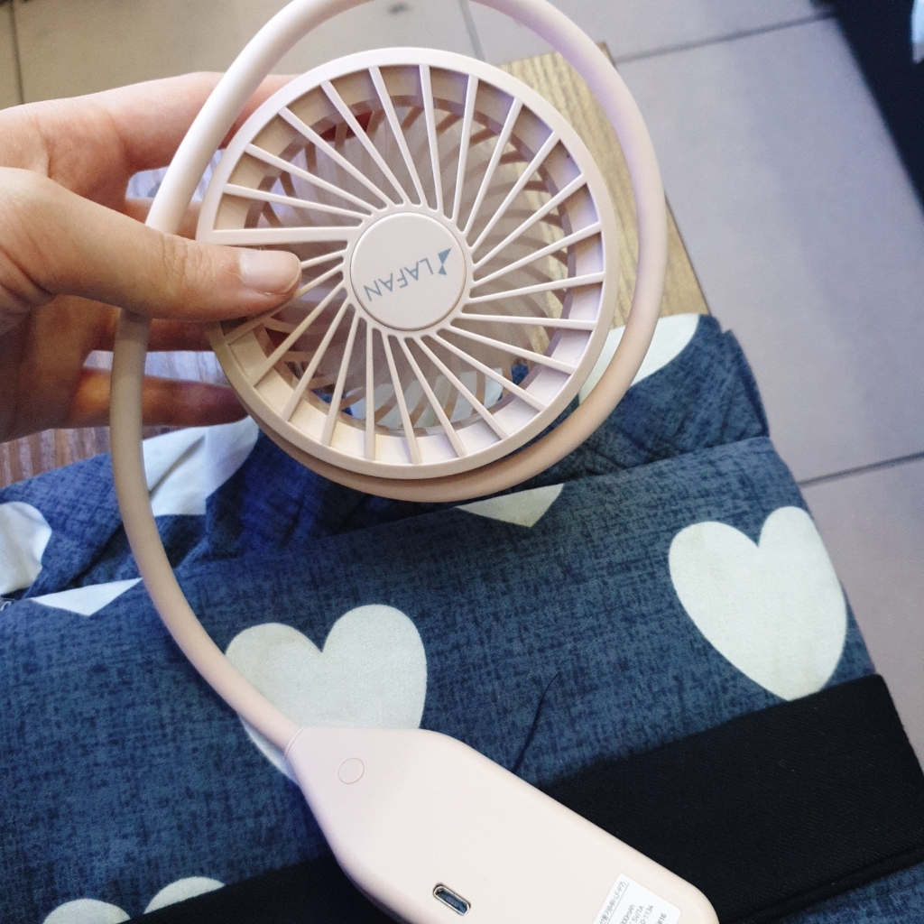 모락 라팡 꼬부랑 접이식 선풍기 리뷰후기