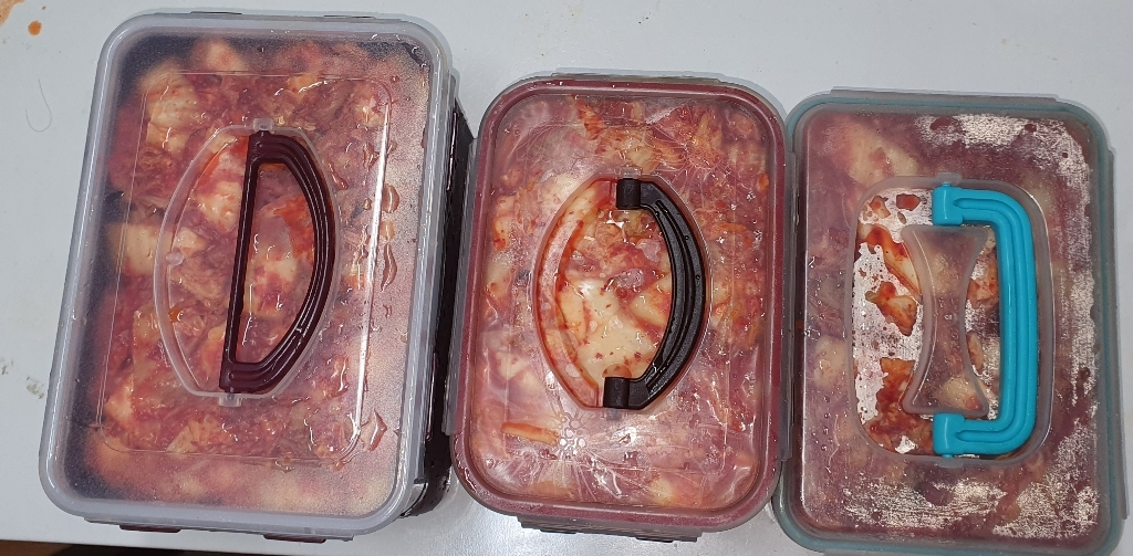 푸드파이터 수입 생썰은김치