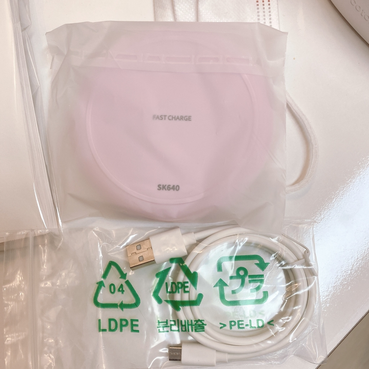 SK&a;service 고속 무선 충전기 SK640 리뷰후기
