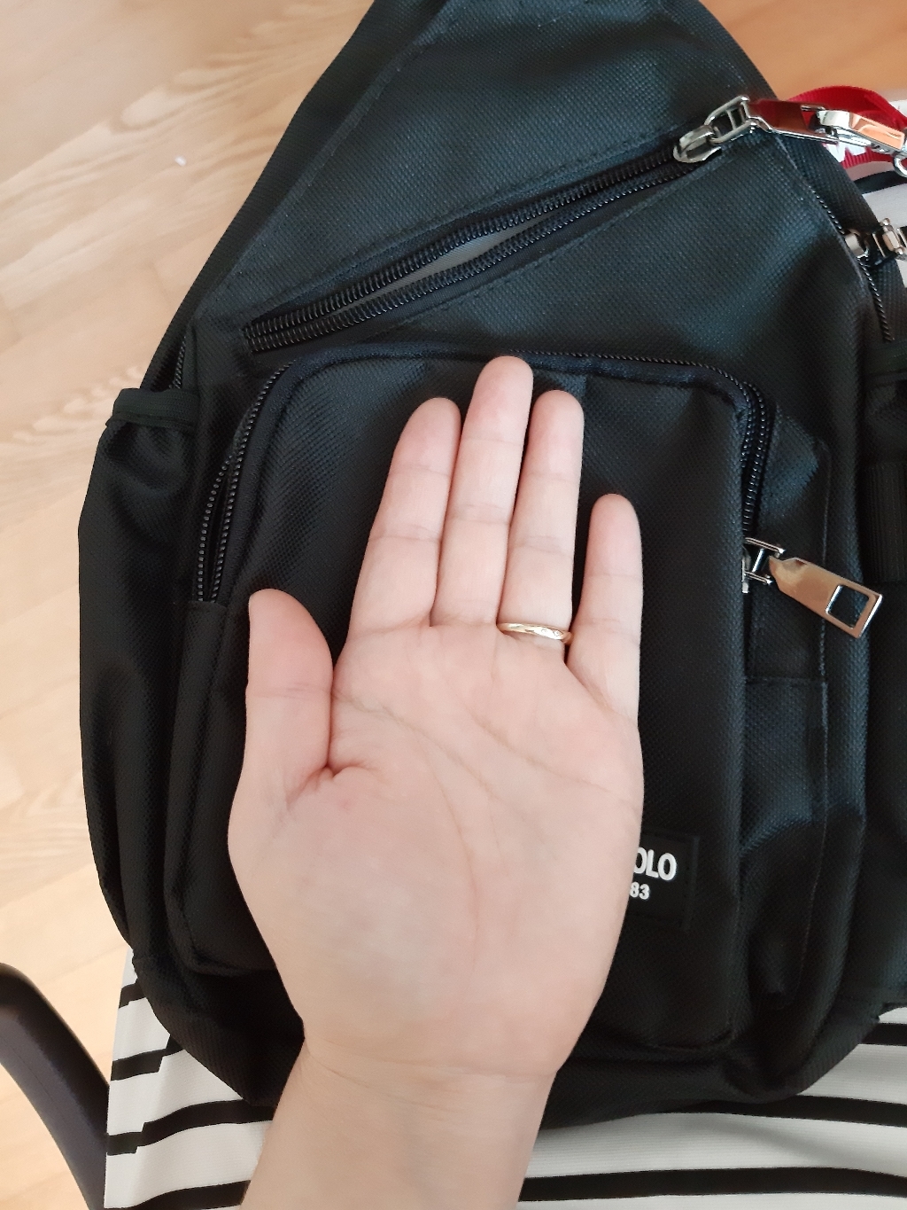 마르코폴로 뉴보틀 슬링백 6465 키링
