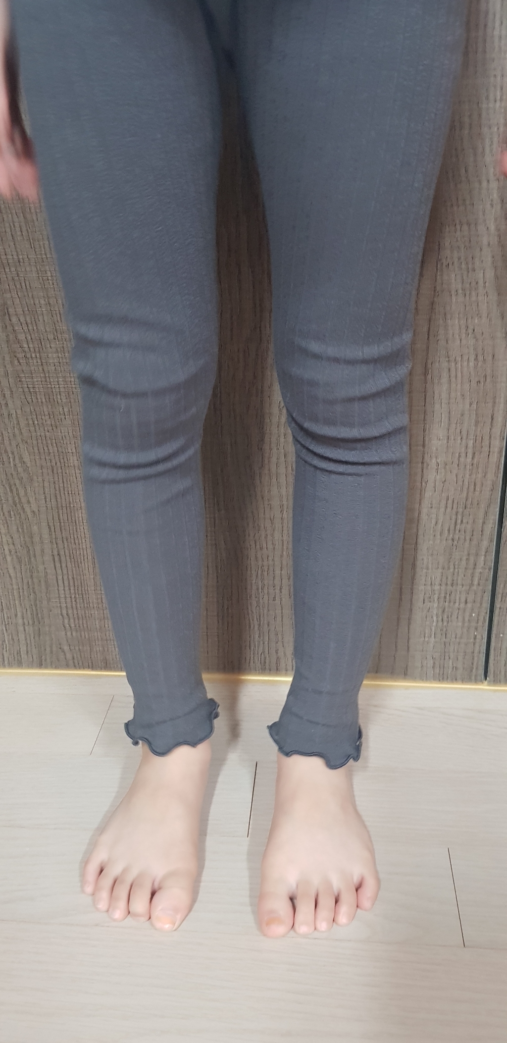 로로샤 여아용 리오 골지 레깅스