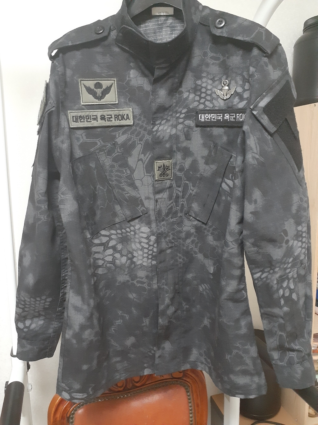 군인약장 태극기 가방명찰 벨크로 패치 군대 뱃지모음