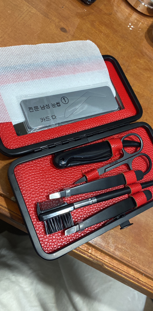 라무어 남자 눈썹 정리 5종세트