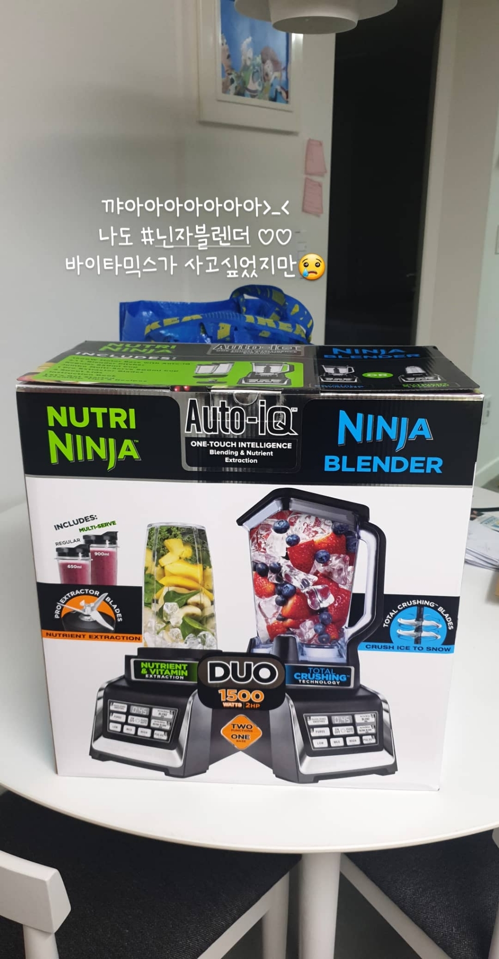 뉴트리닌자 AUTO IQ 블렌더
