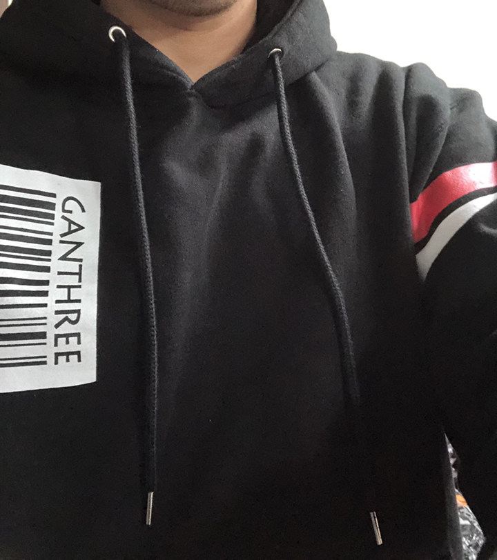 간쓰리 기모 후드티 2X 레지스탕스