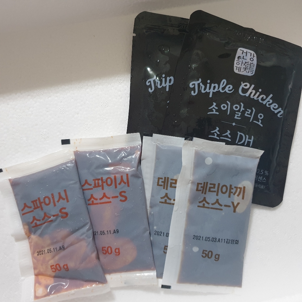 모두의치킨 닭가슴살 깐풍기 리뷰후기
