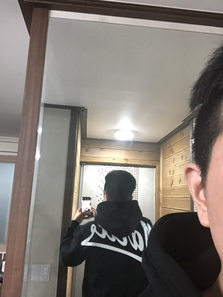 간쓰리 기모 후드티 2X 스카우트