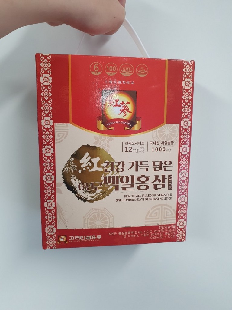 고려인삼유통 건강 가득 담은 6년근 백일홍삼 스틱 리뷰후기