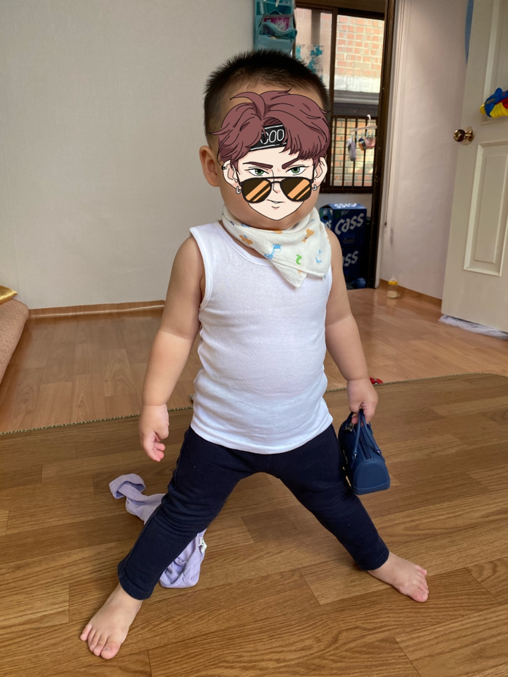 코코바닐라 데일리 아동 나시 런닝 유아 키즈 어린이 민소매 리뷰후기
