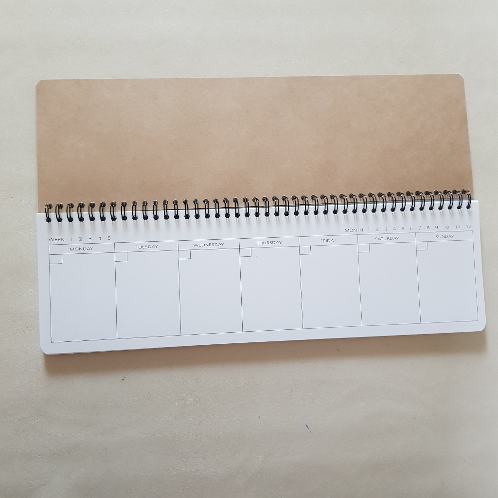 투영디자인 크라프트 데스크 롱 위클리 플래너