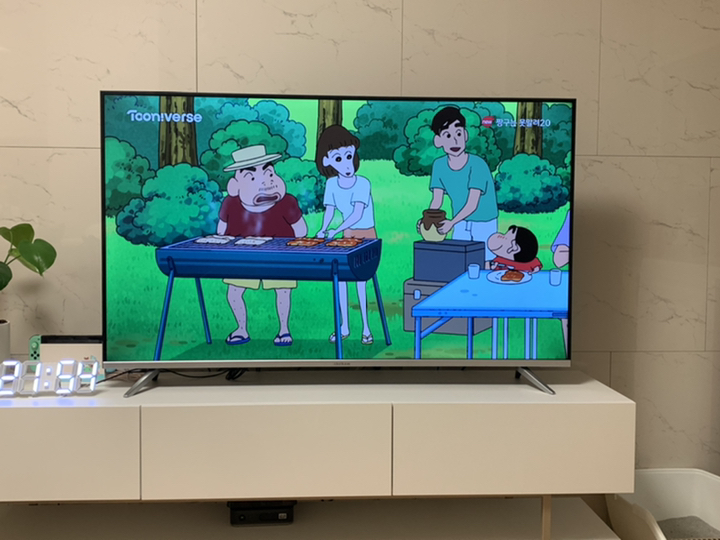 더함 4K UHD LED TV 리뷰후기