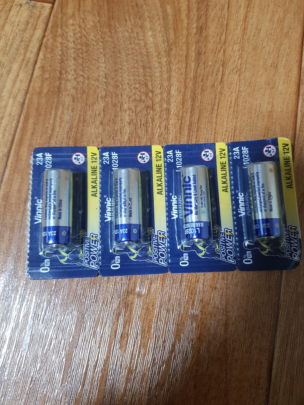 비닉 23A 12V 카드타입 건전지 리뷰후기