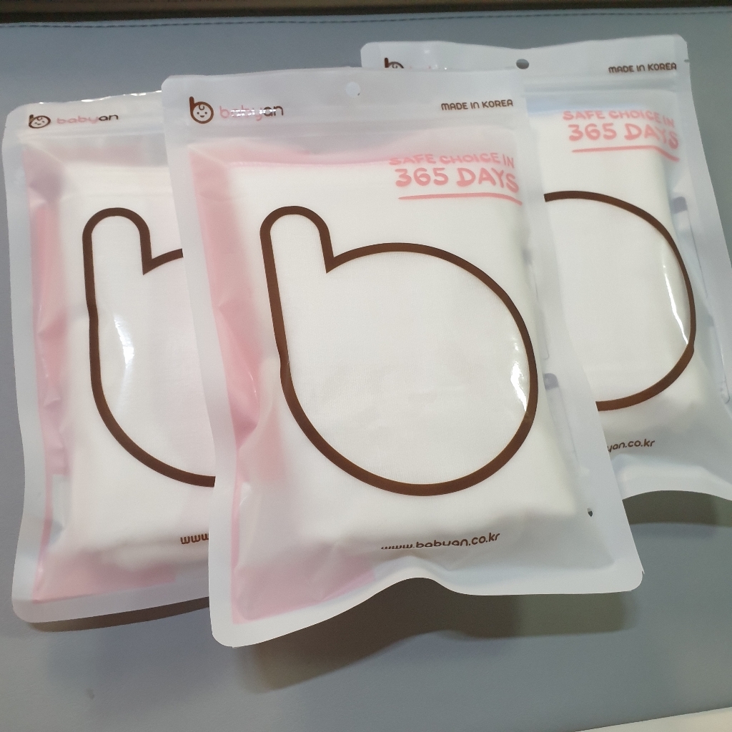 베이비앙 신생아용 순면 가제 손수건 30장