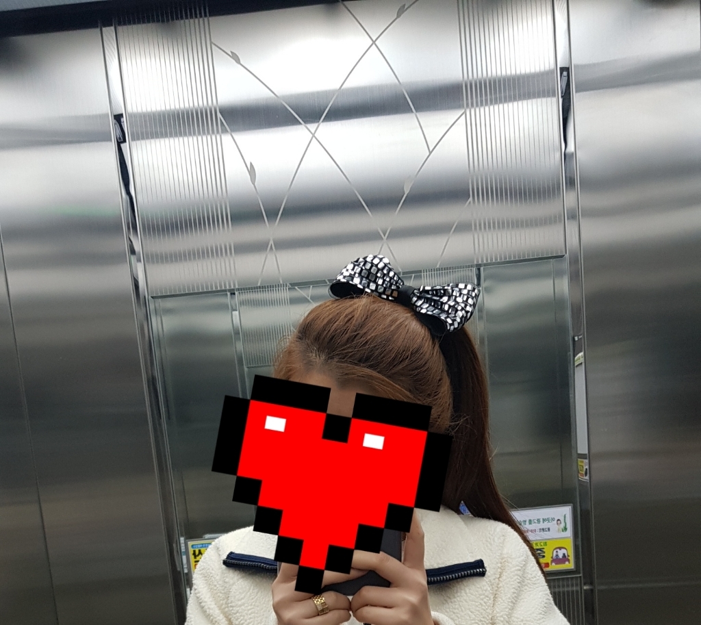 골드 실버 핑크톤 사각 스팽클 심든 한단 왕리본 헤어핀