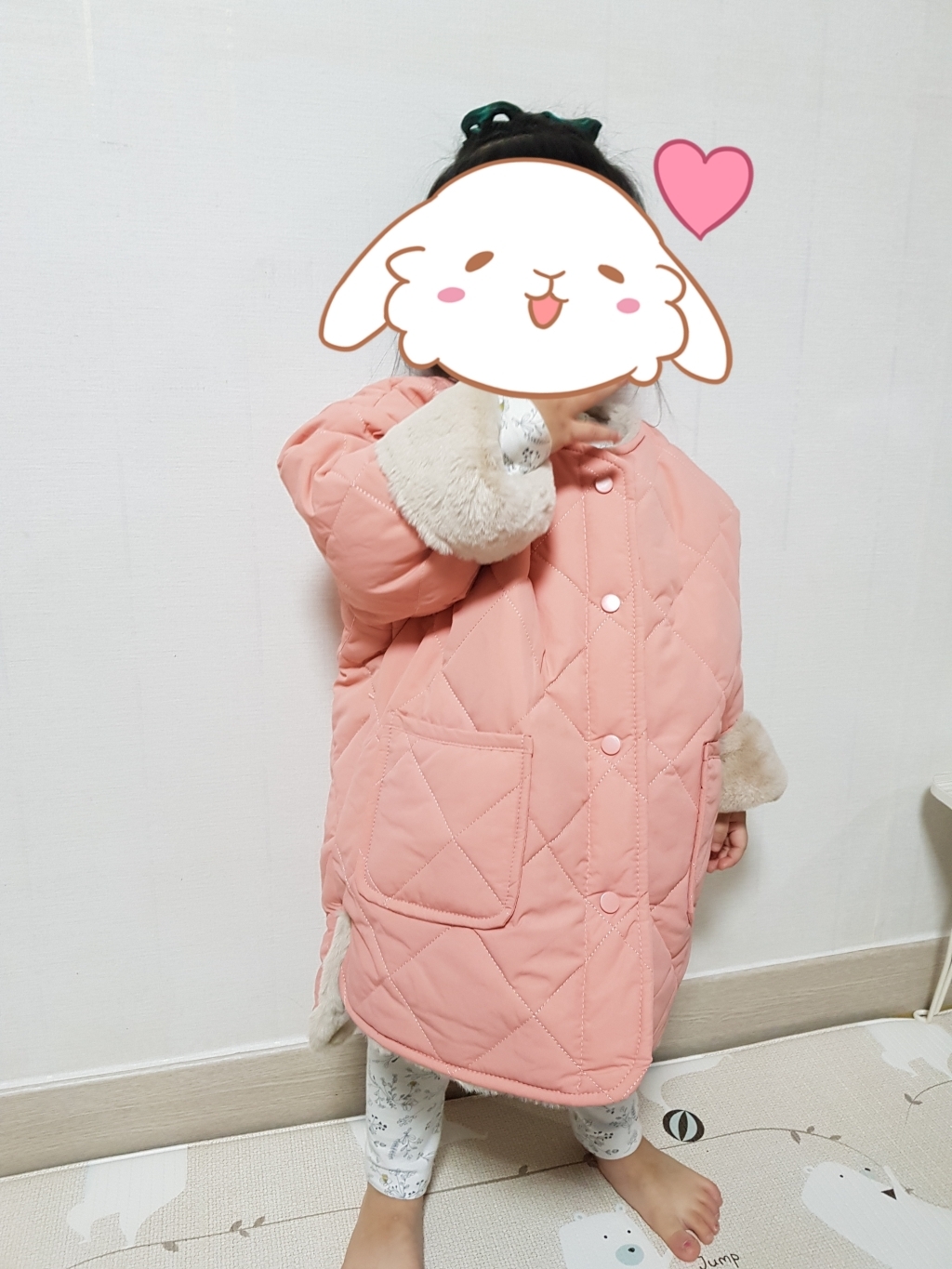 꼰띠키즈 아동용 라이프 패딩점퍼