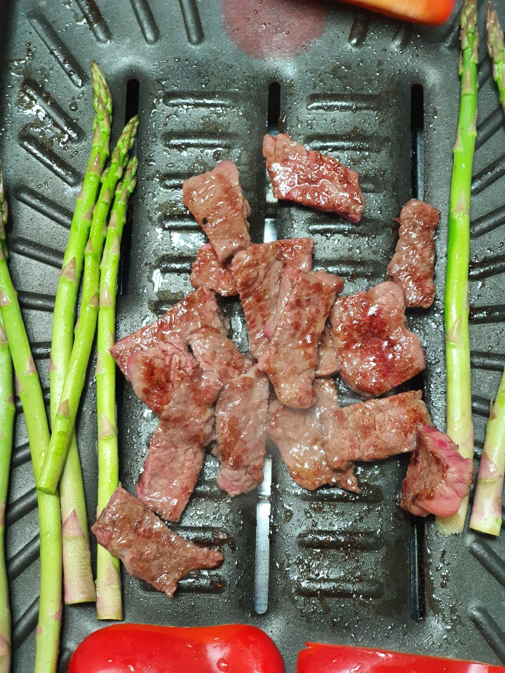 고기아찌 프리미엄 솔트에이징 꽃갈비살 미국산 소고기