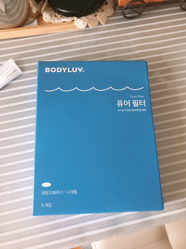 바디럽 퓨어썸 주방용 필터 코브라타입 리뷰후기