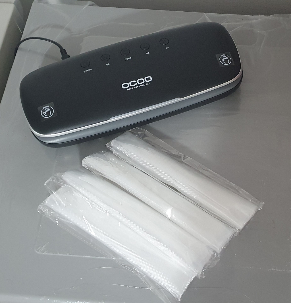 오쿠 진공포장기 OCS-V2000 포장백 중 소