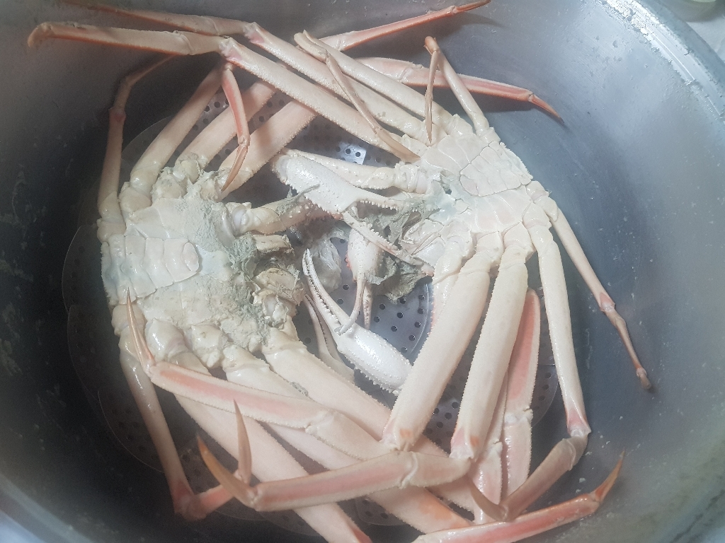 명품 울진 대게 특산물 수율보장 당일조업 생물대게 산지직송 리뷰 후기