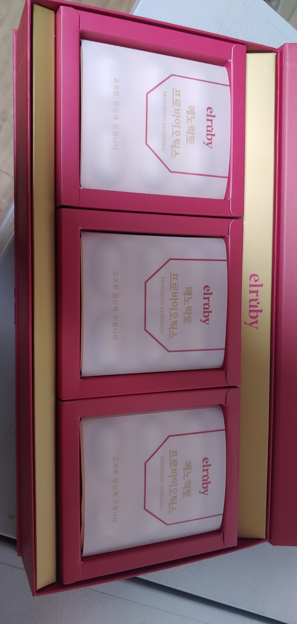 [엘루비]메노락토 프로바이오틱스 3개월분 리뷰후기