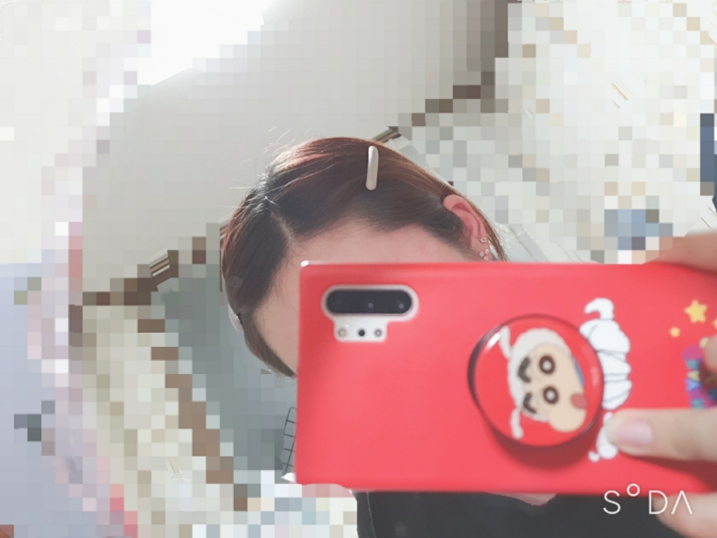 예쁜 심플 사각 자동 미니헤어핀 머리핀 옆머리 앞머리 UWU06D
