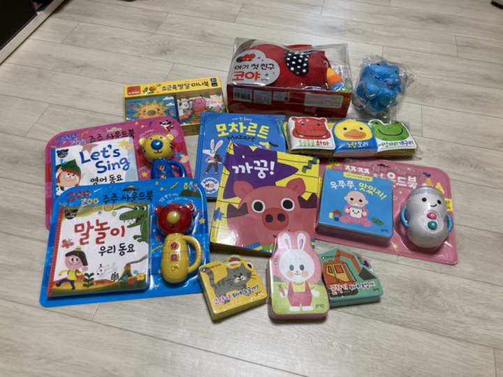 블루래빗 유아 토이북 11권세트