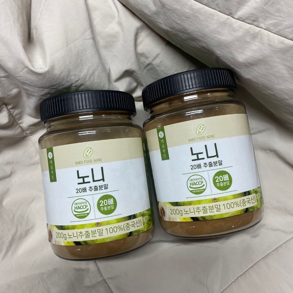 바로푸드 노니 20배 추출분말 리뷰후기