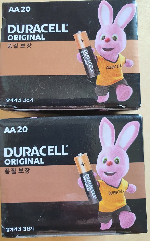 듀라셀 알카라인 AA 건전지 리뷰후기