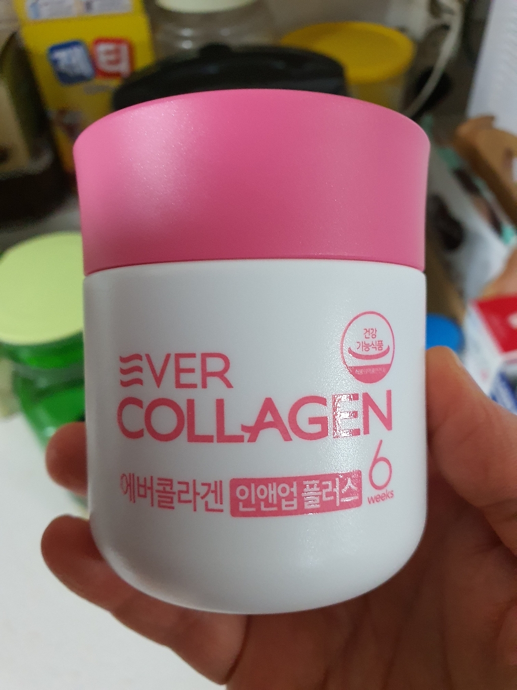 에버콜라겐 인앤업 플러스 6주미니쇼핑백 증정 리뷰후기