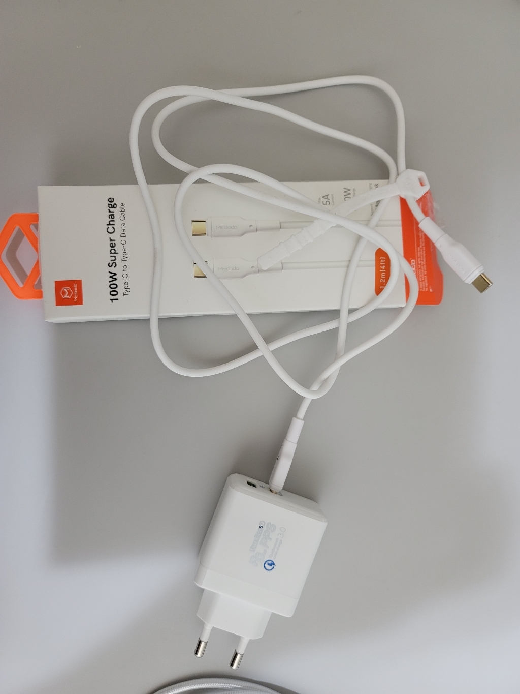 맥도도 100W C타입 to C타입 PD 고속충전 TPE 케이블 1 리뷰후기