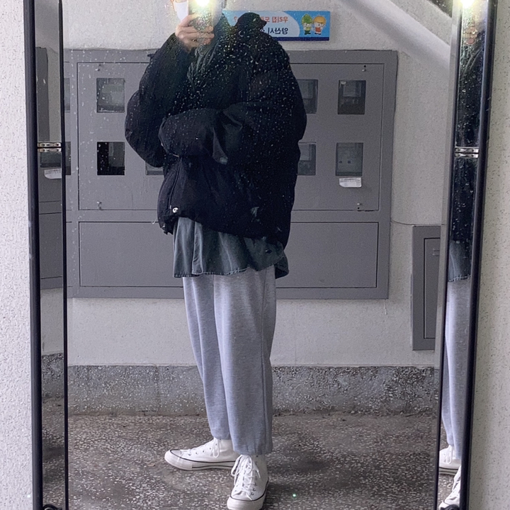 굿럭샵 조거팬츠 조거 트레이닝 바지 남자 여자 공용 3XL 4XL 5XL 겨울 기모 오버핏 빅사이즈 츄리닝 면 운동복 AT03 리뷰후기