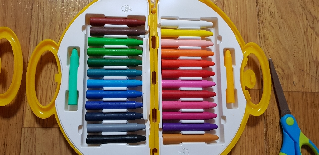 노랑병아리 크레용