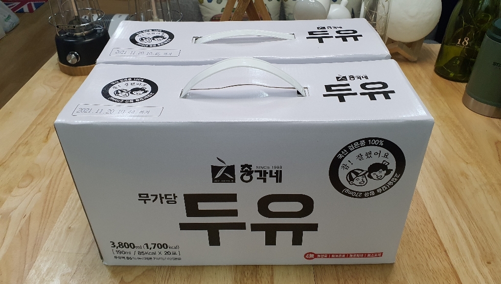 총각네 무가당두유 80개 리뷰후기