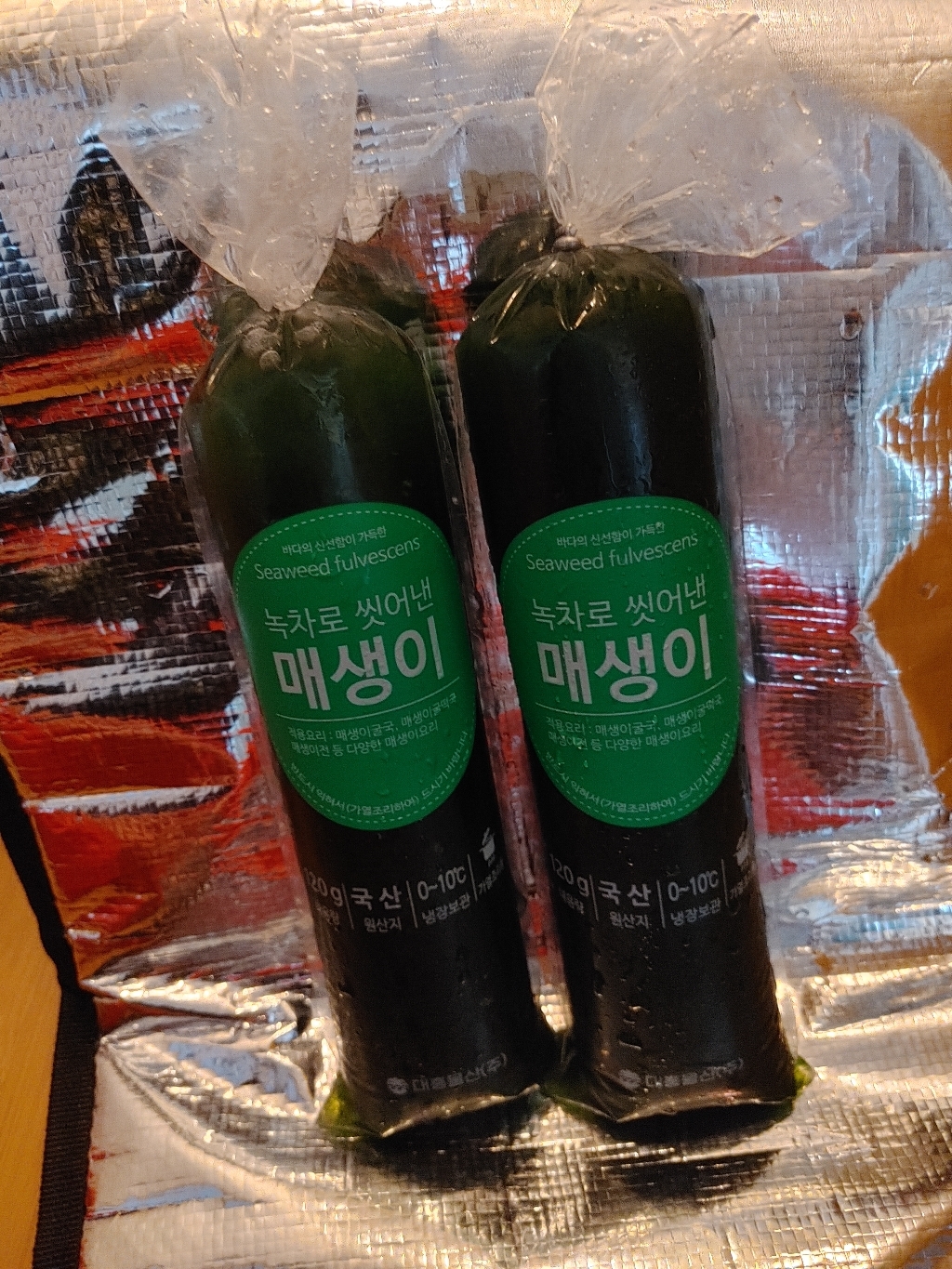 녹차로 씻어낸 매생이 리뷰후기