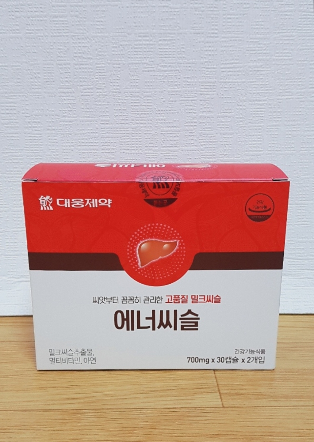 대웅제약 에너씨슬 밀크씨슬 간건강 30정 1개 리뷰후기