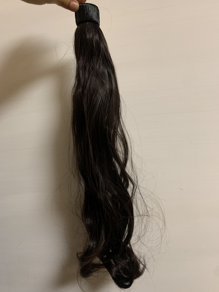 카밀라 롱웨이브 포니테일 가발