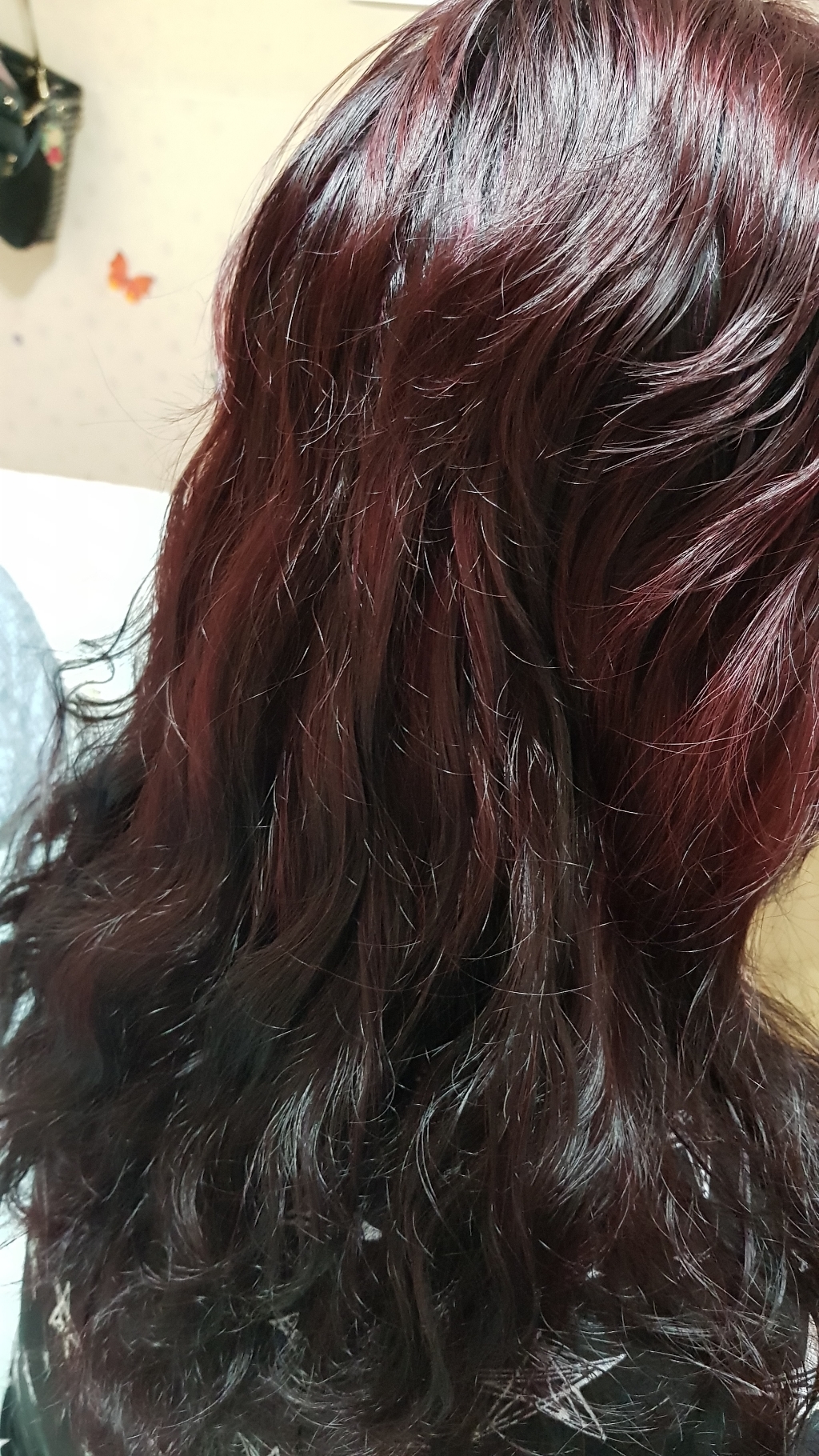 자연바람 체리 왁싱칼라 헤어 매니큐어