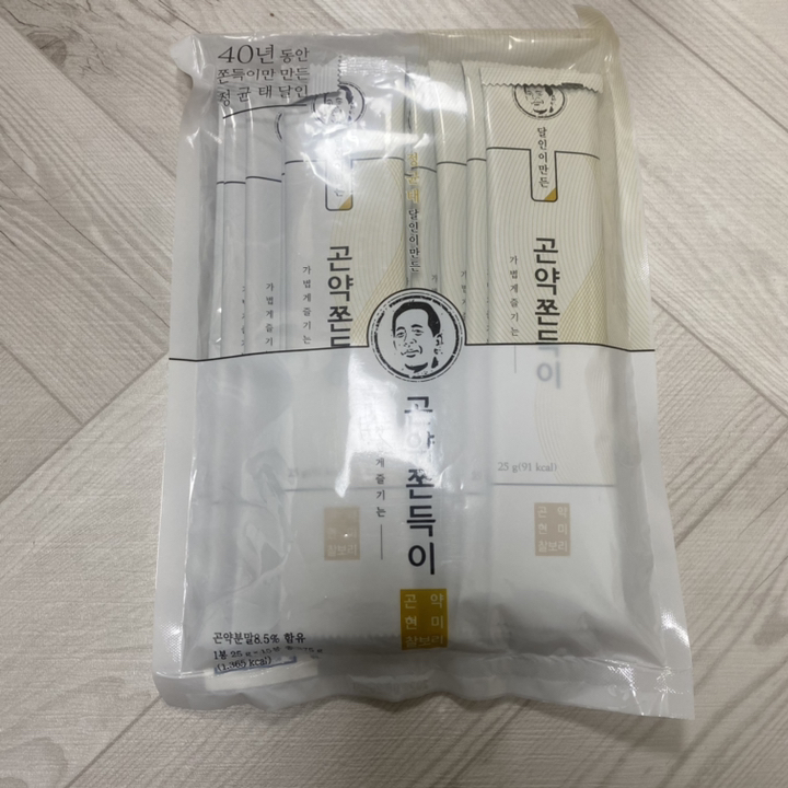 다솔 달인이만든 곤약쫀득이 1개 리뷰후기