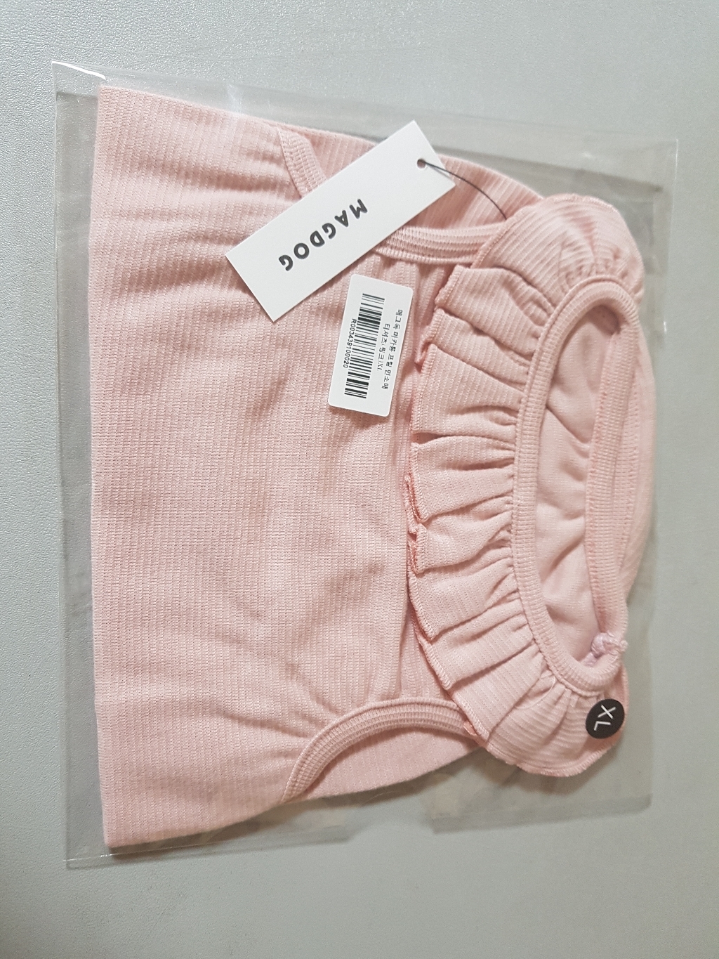 매그독 마카롱 프릴 민소매 티셔츠 리뷰 후기