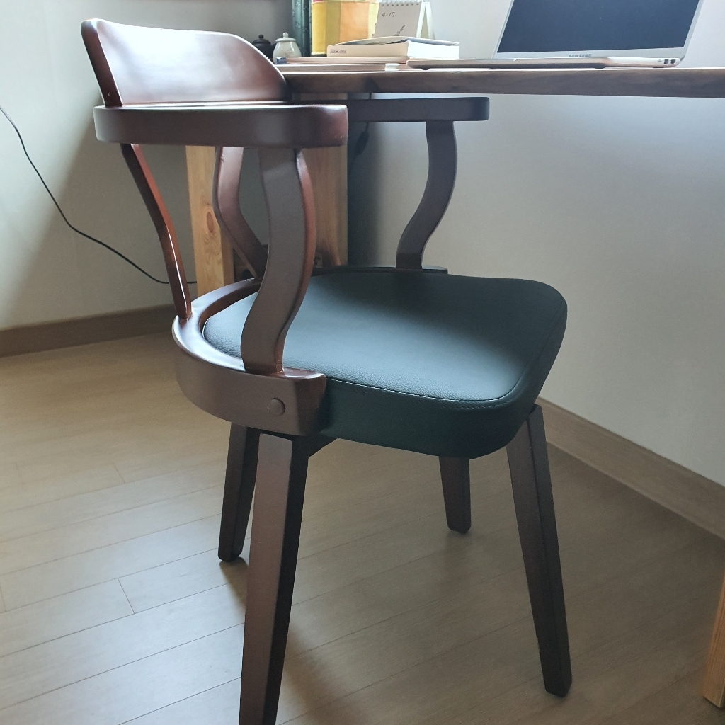 [하이파가구] 원목회전의자 색상2 식탁의자 리뷰후기