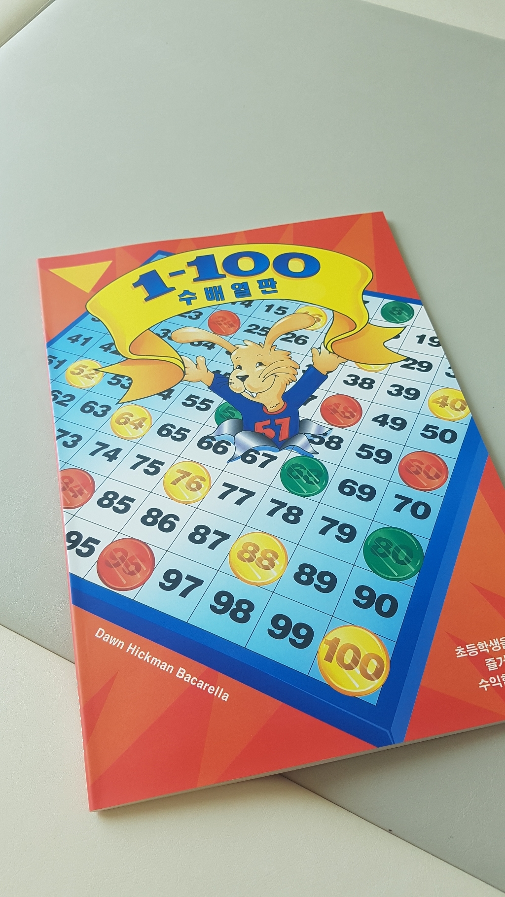 러닝리소스 수학교구 활용지도서 1-100 수배열판